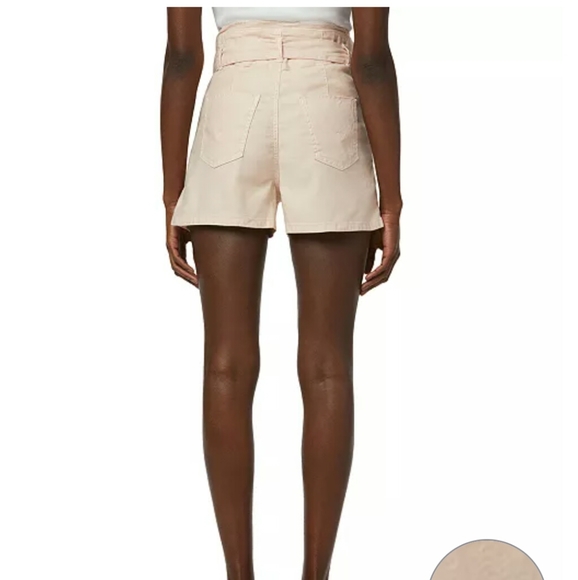 -NWT- Hudson Jeans Linen Blend Paperbag Shorts 30 - Picture 2 of 16